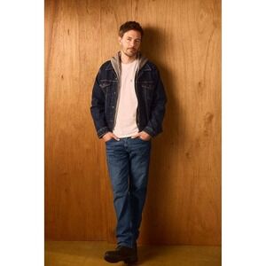 Levi Strauss Co 559 Relaxed Straight Mens Jeans Dark Wash 33x34 NWT